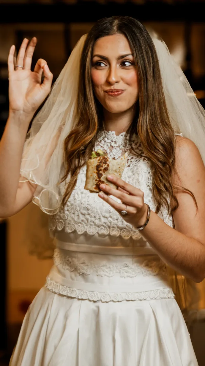 Personaje de campaña Tacos Pa' Todos: novia