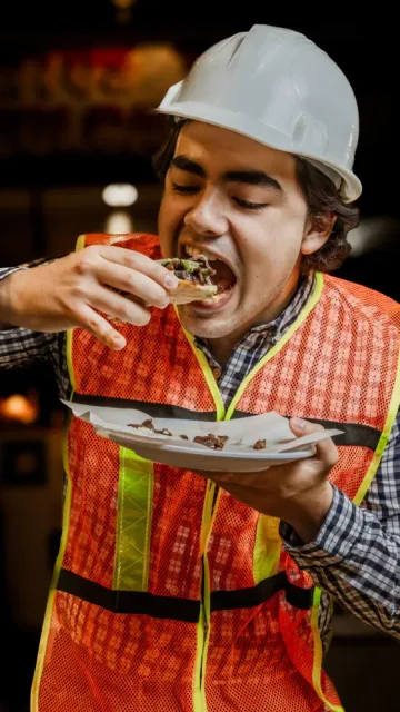 Personaje de la campaña Tacos Pa' Todos