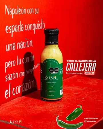 Pieza de campaña de La Callejera en HEB
