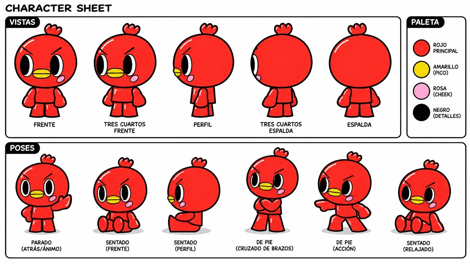 Hoja de personaje de Chick N Shak